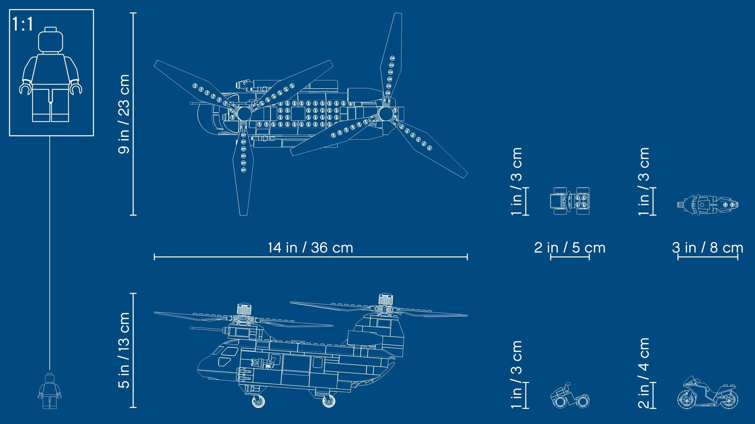 Black Widow Helicopter Pursuit 明格积木MG MG151 image 1