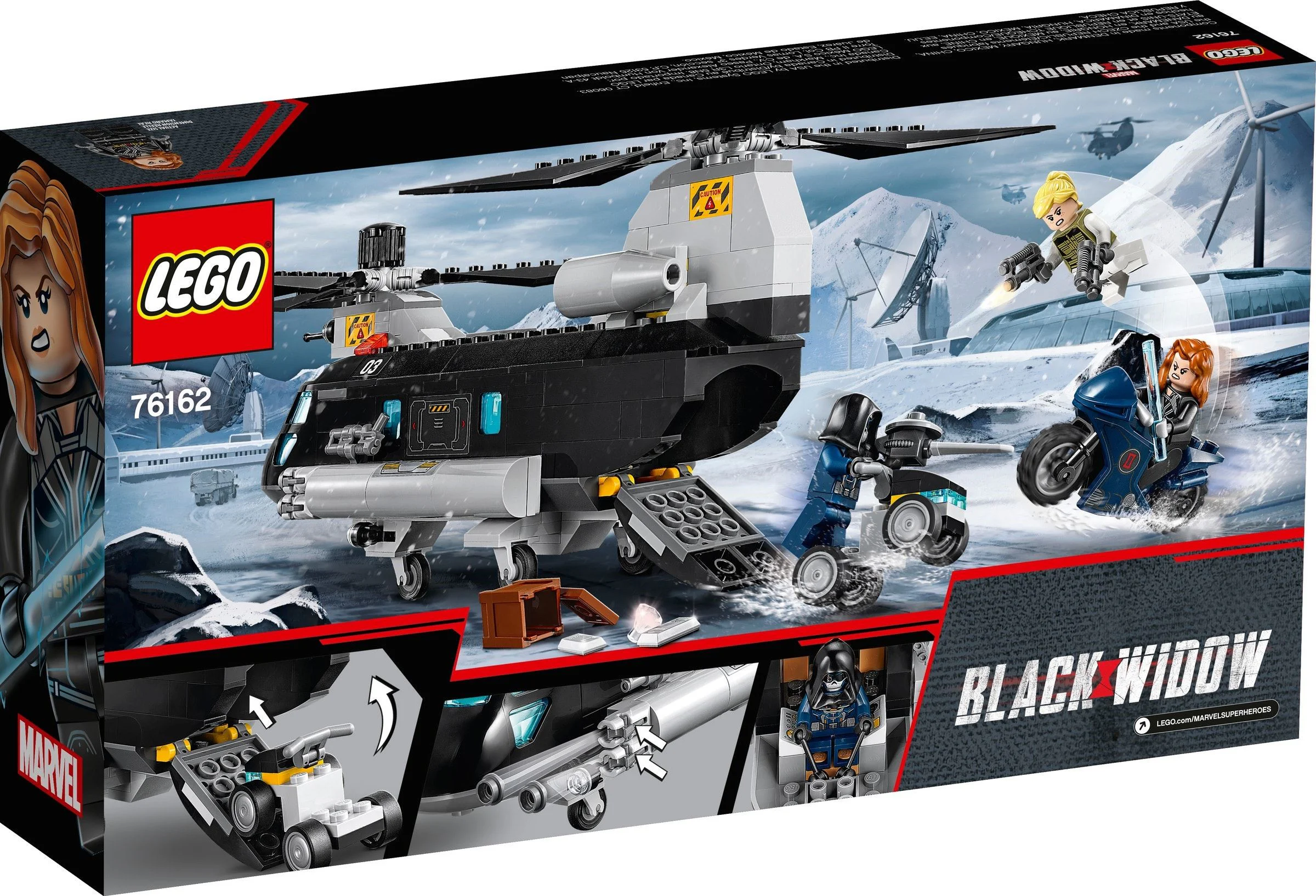 Black Widow Helicopter Pursuit 明格积木MG MG151 image 4