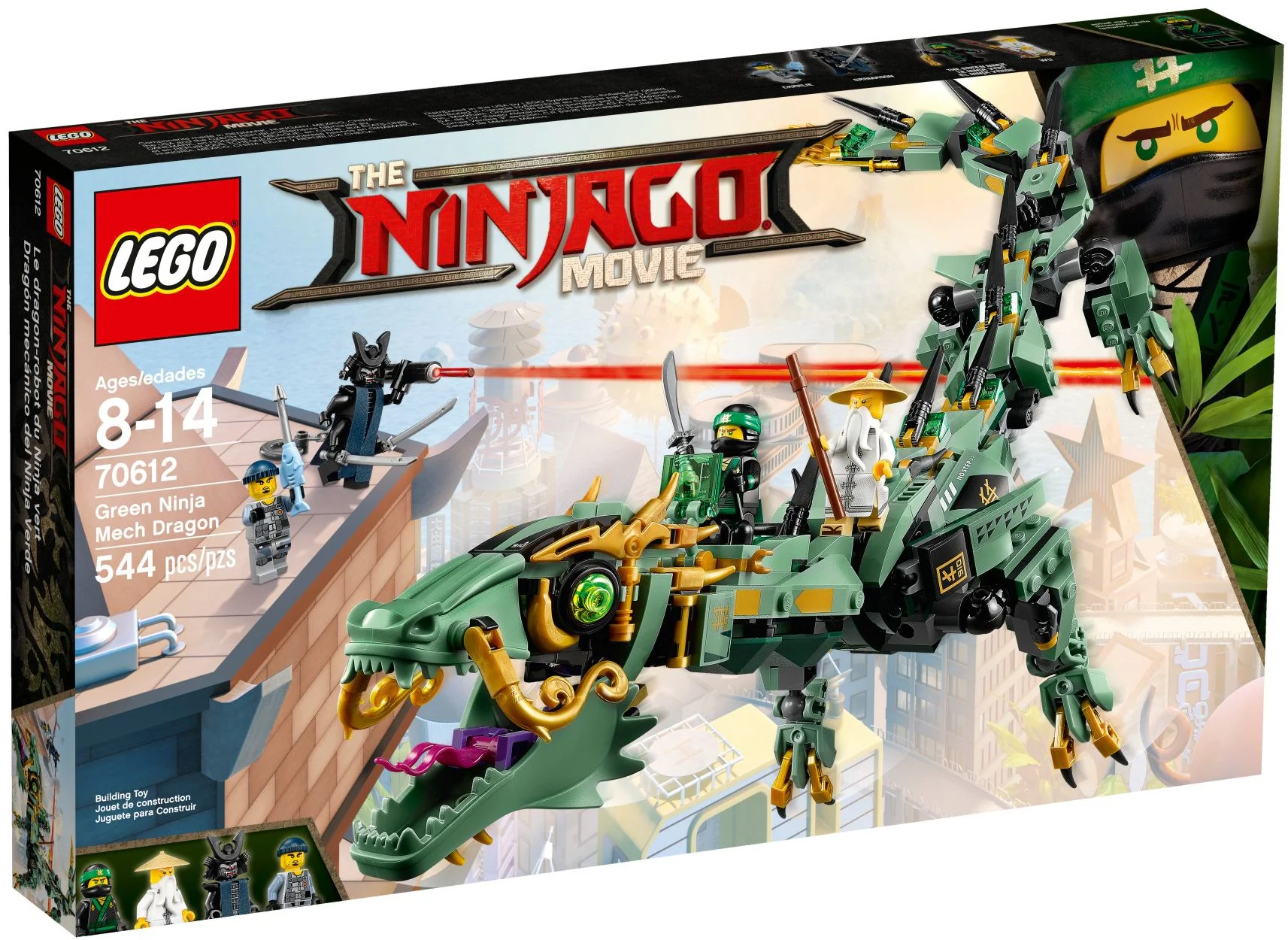 Green Ninja Mech Dragon CLB 11002 image 1