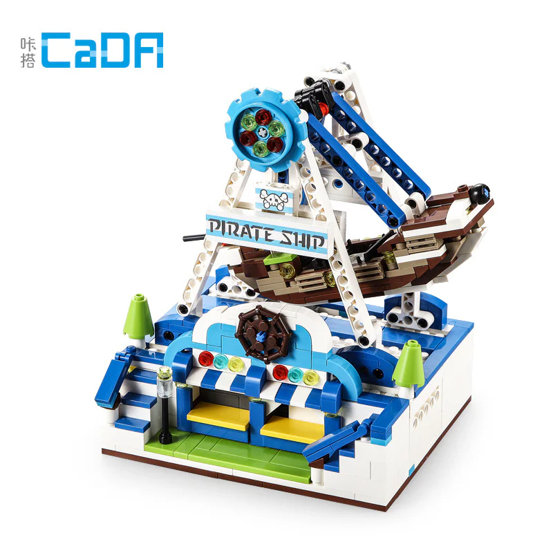 Pirate ships 咔搭 CaDA/双鹰 DoubleE C51047 image 1