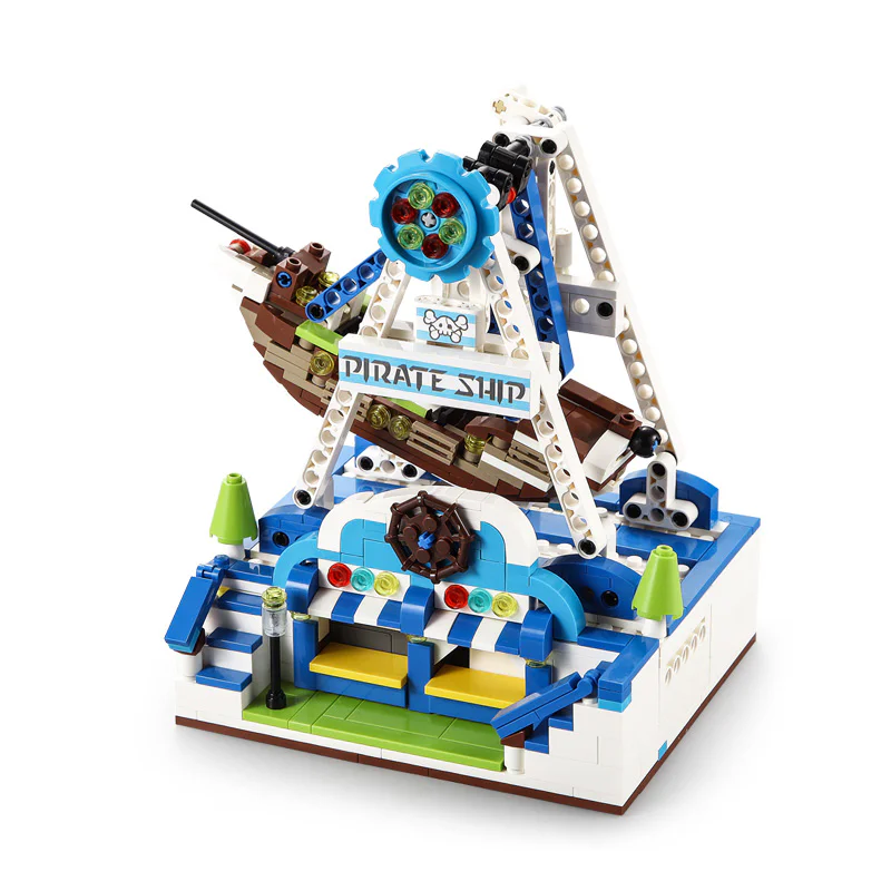 Pirate ships 咔搭 CaDA/双鹰 DoubleE C51047 image 4