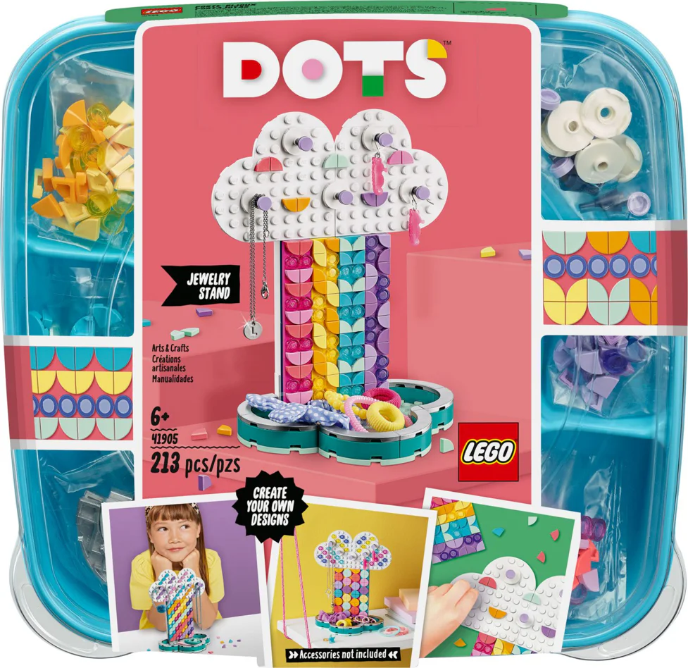 Rainbow jewellery rack 乐高 LEGO 41905 image 1