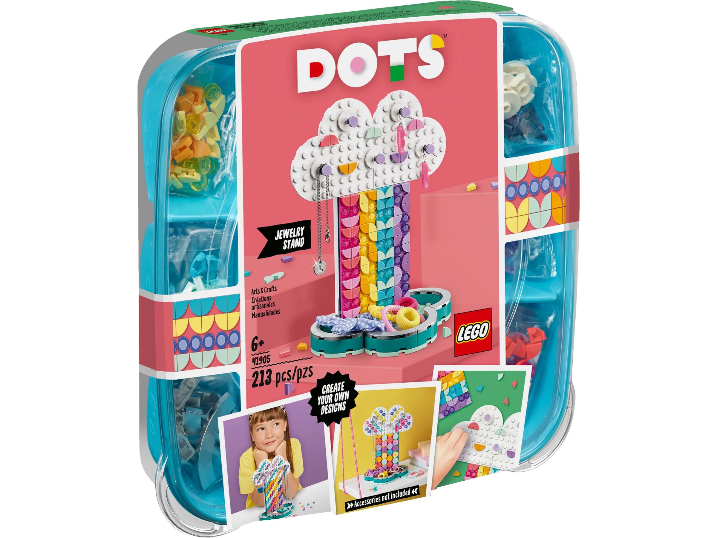 Rainbow jewellery rack 乐高 LEGO 41905 image 2