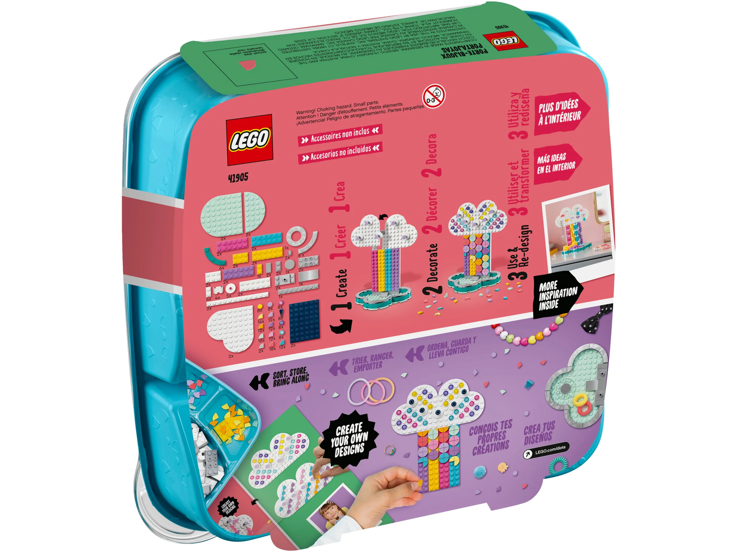 Rainbow jewellery rack 乐高 LEGO 41905 image 4
