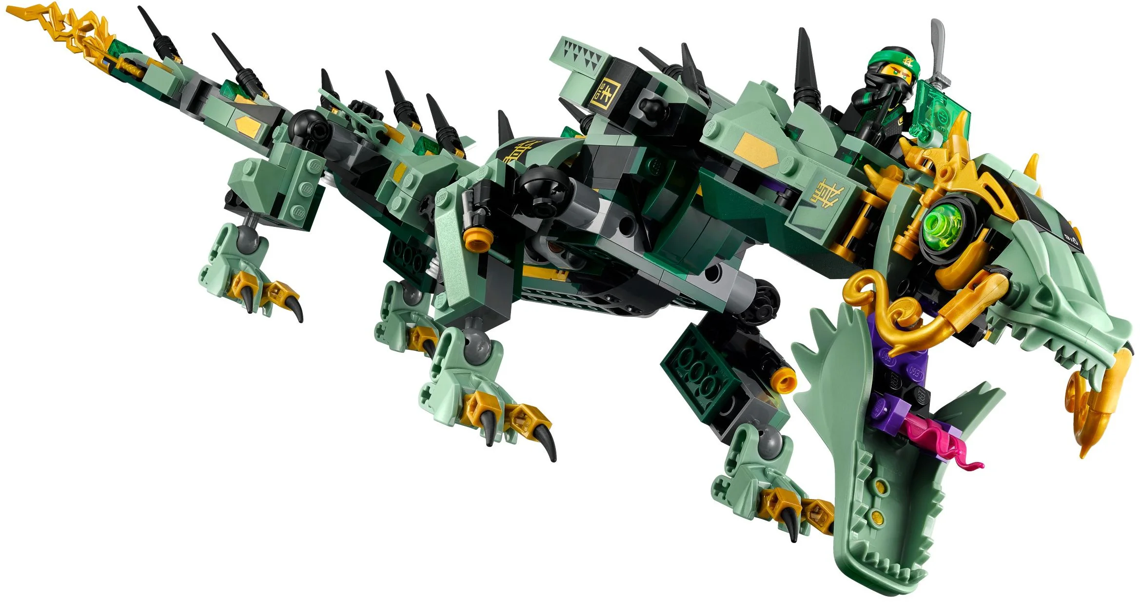 Green Ninja Mech Dragon CLB 11002 image 4