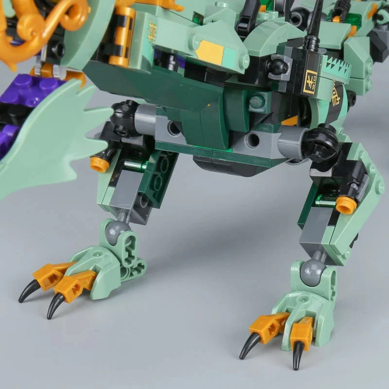 Green Ninja Mech Dragon CLB 11002 image 5
