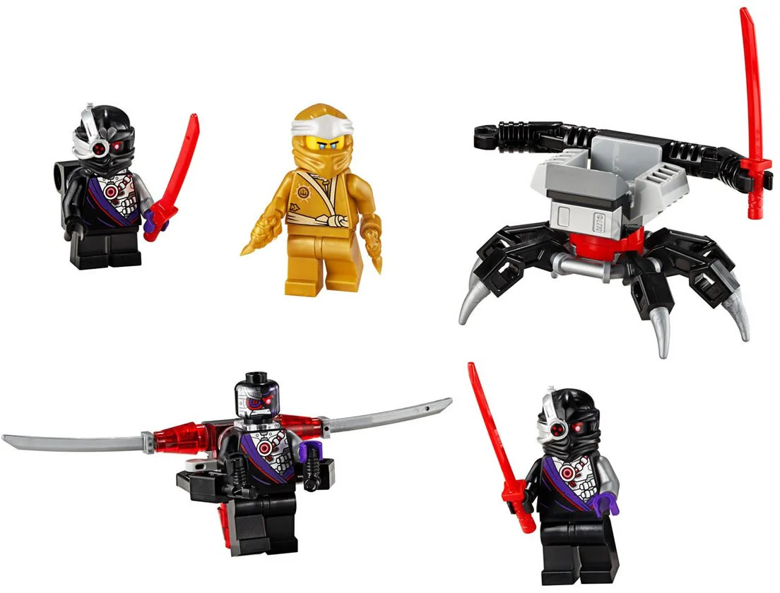 The Golden Ninja praises the little man's kit 乐高 LEGO 40374