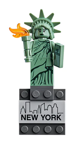 The Statue of Liberty is a magnet freezer