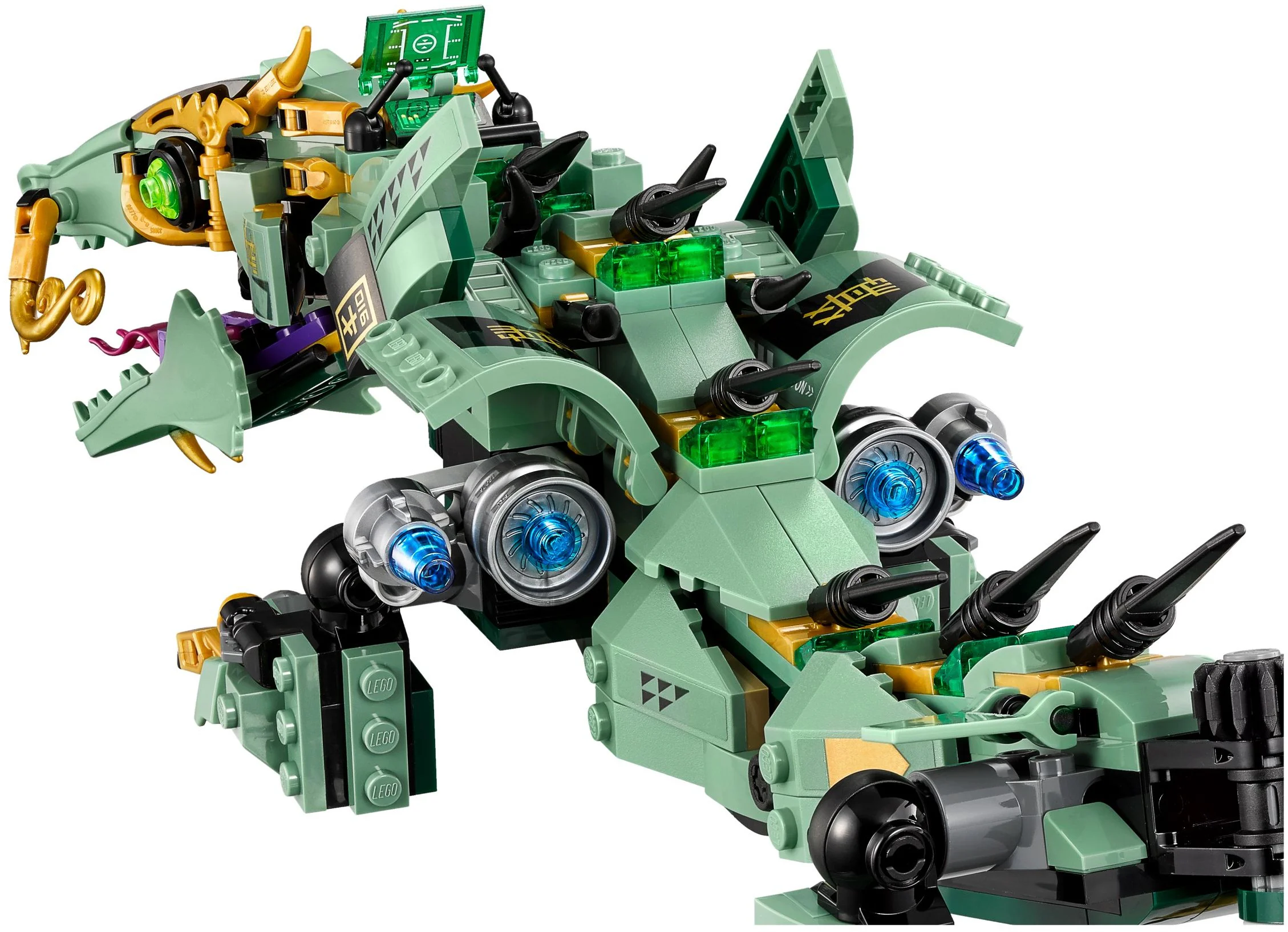 Green Ninja Mech Dragon CLB 11002 image 11