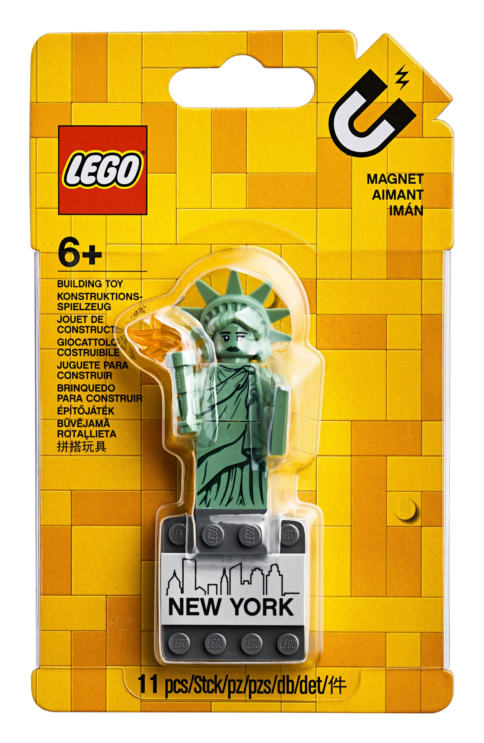 The Statue of Liberty is a magnet freezer 乐高 LEGO 854031 image 1