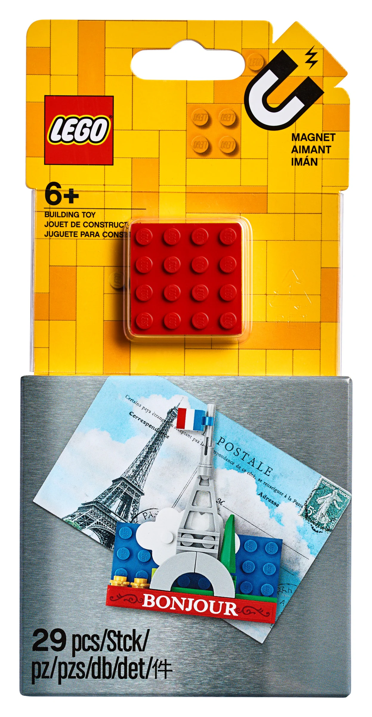 Eiffel Tower's magnetic refrigerator stickers 乐高 LEGO 854011 image 1