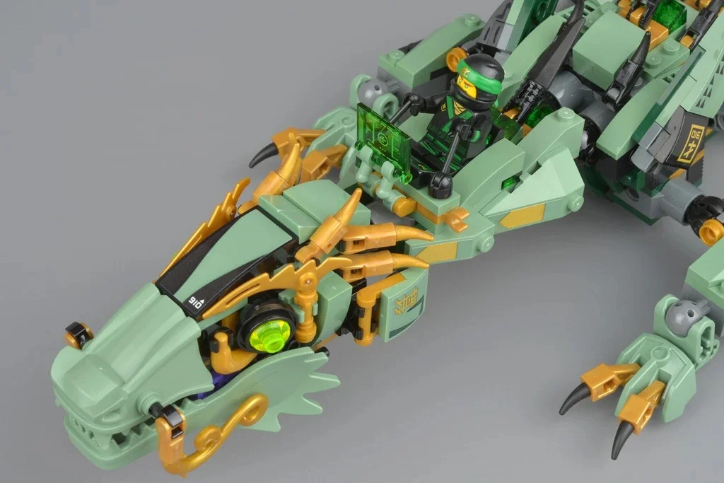 Green Ninja Mech Dragon CLB 11002 image 13