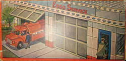 Automobile service stations
