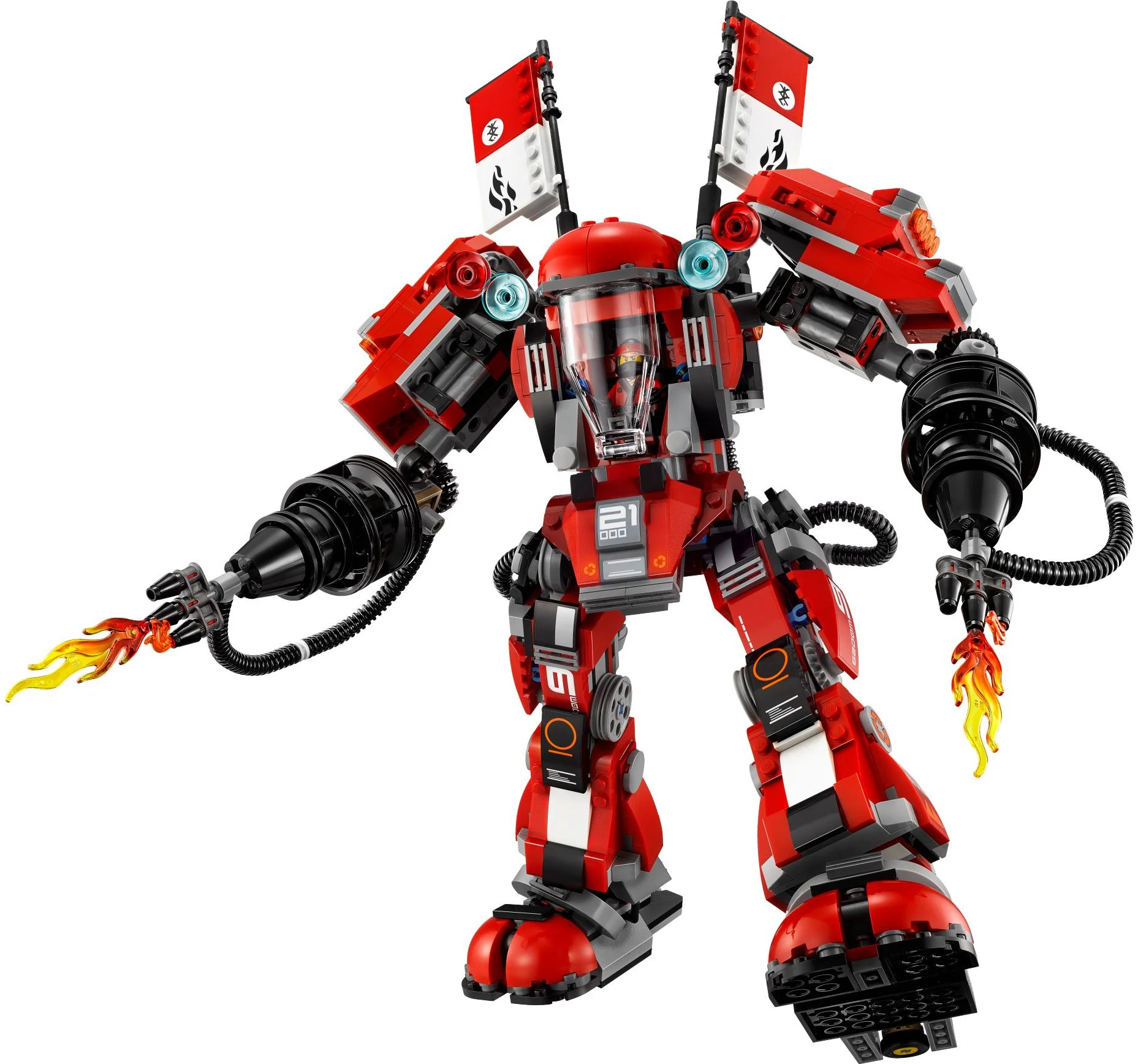 Flame Warrior's Super Explosive Mecha 无牌 4025 image 2