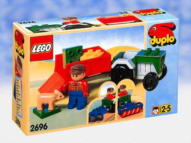 Farm tractor 乐高 LEGO 2696 image 1