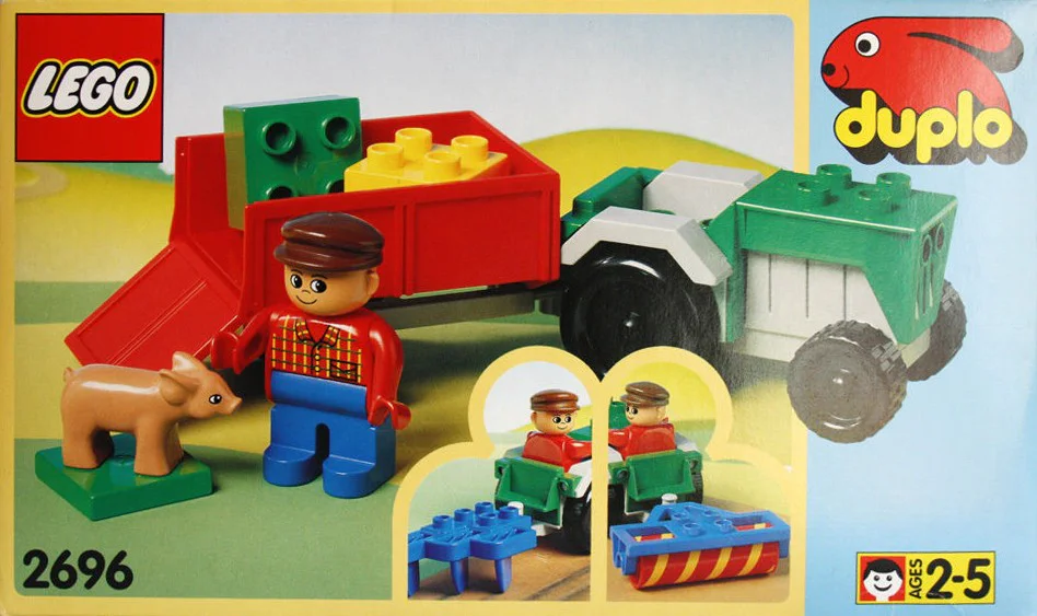 Farm tractor 乐高 LEGO 2696 image 2