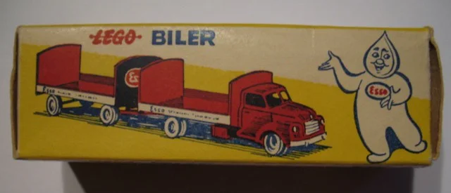 Vintage Scale Model Kit of an Esso Bedford Truck with a trailer. 乐高 LEGO 1252-2 image 5