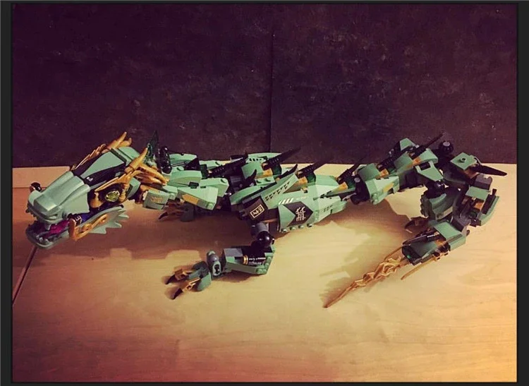 Green Ninja Mech Dragon CLB 11002 image 23