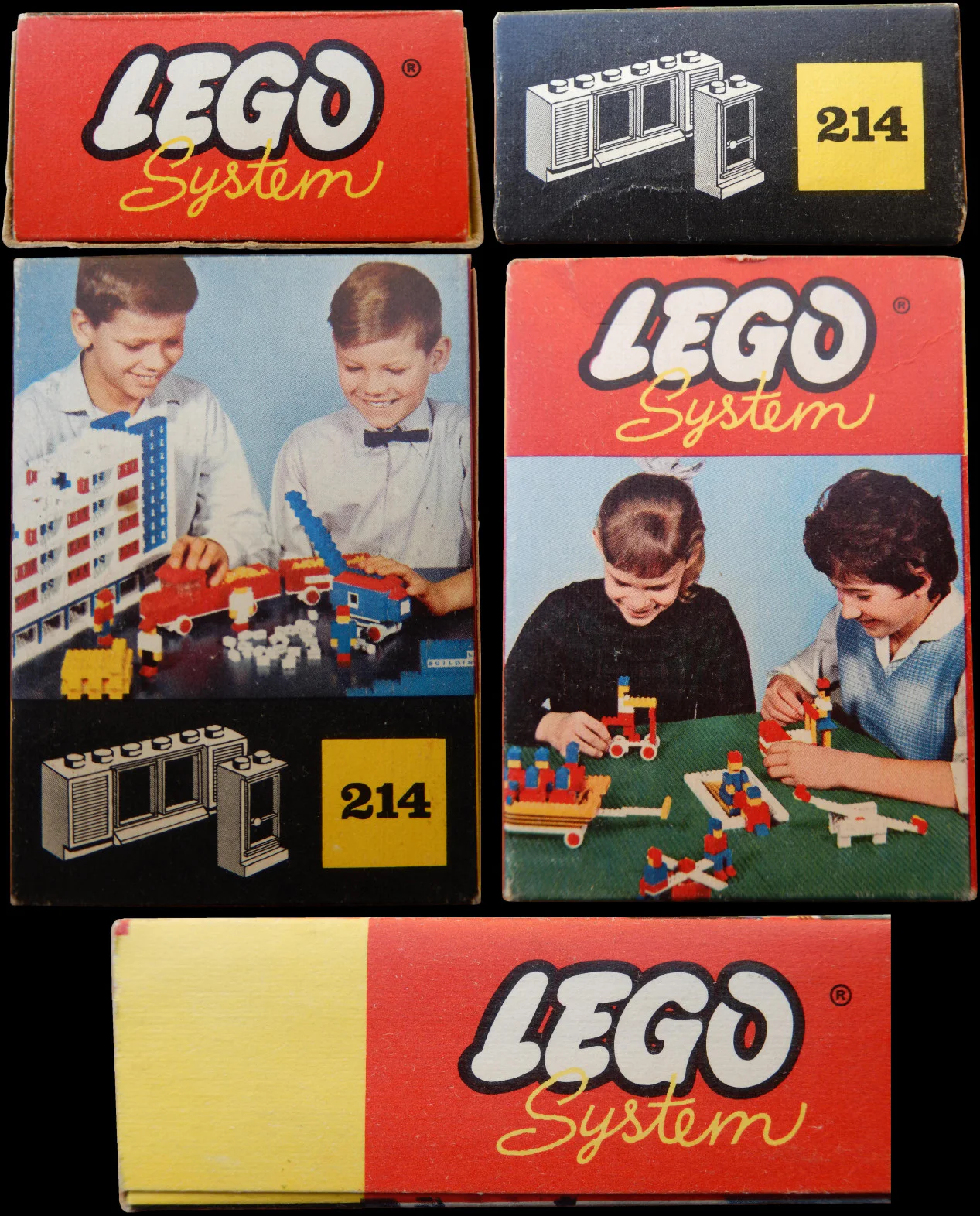 Ten Windows and Doors, White 乐高 LEGO 214-3