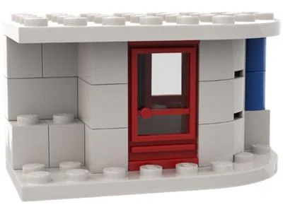 Town planning: Little house on the left corner 乐高 LEGO 212 image 4