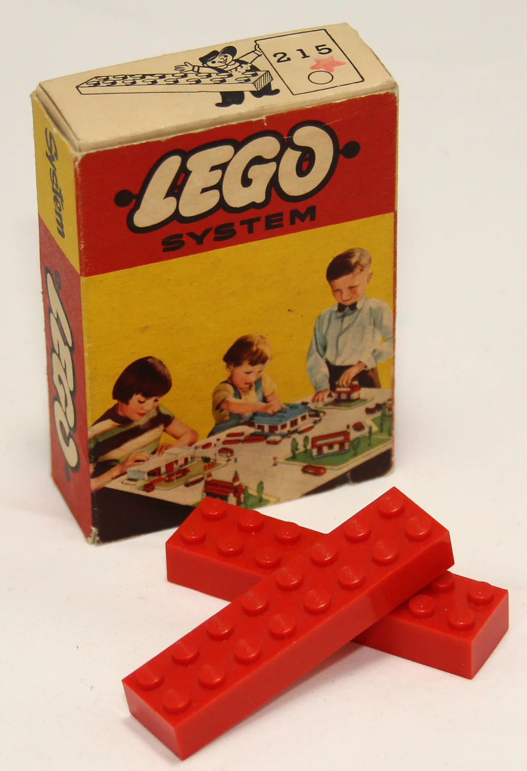 2 x 8 Bricks 乐高 LEGO 215-2 image 2