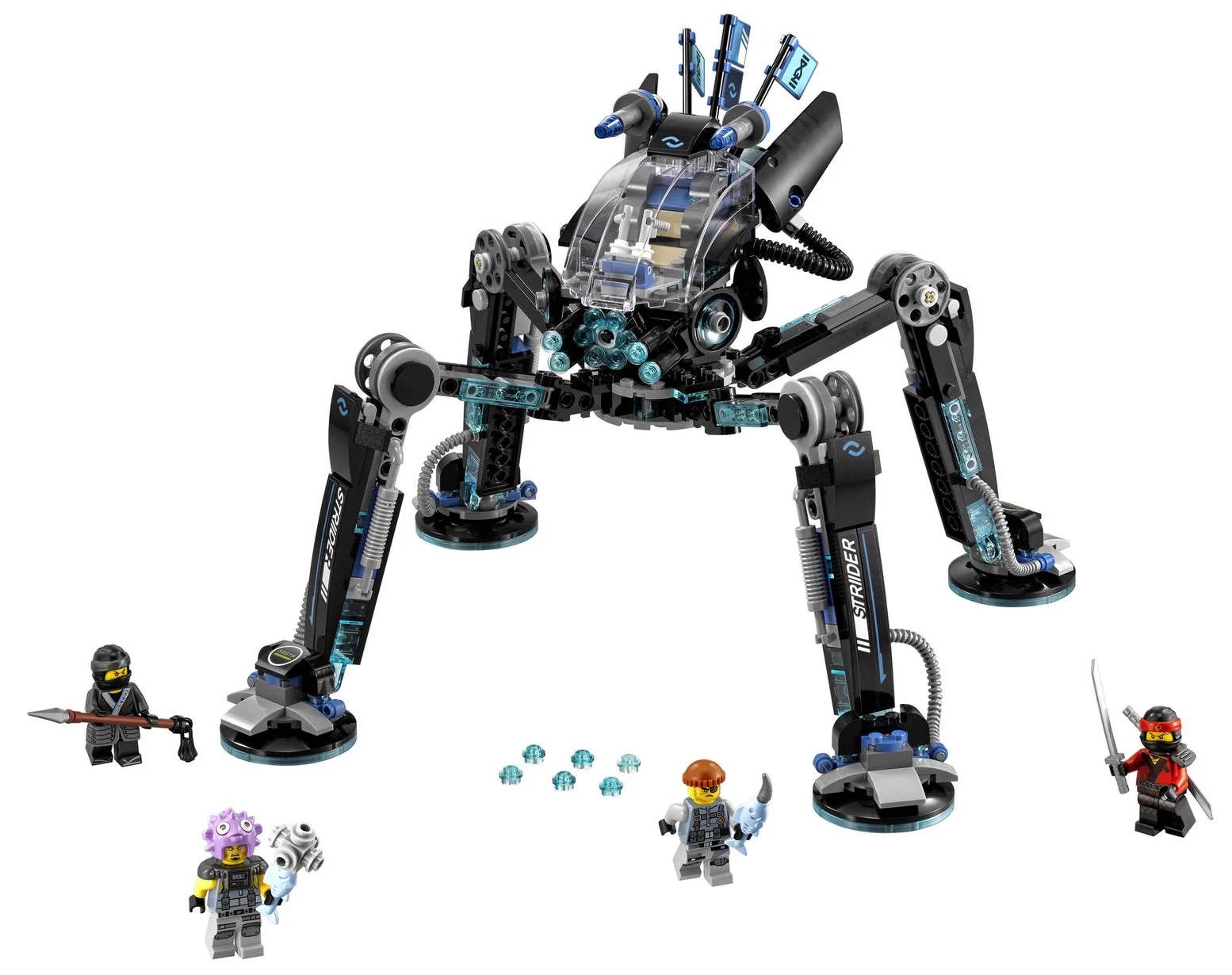 Water Ninja's Water-Based Battle Armor 10717