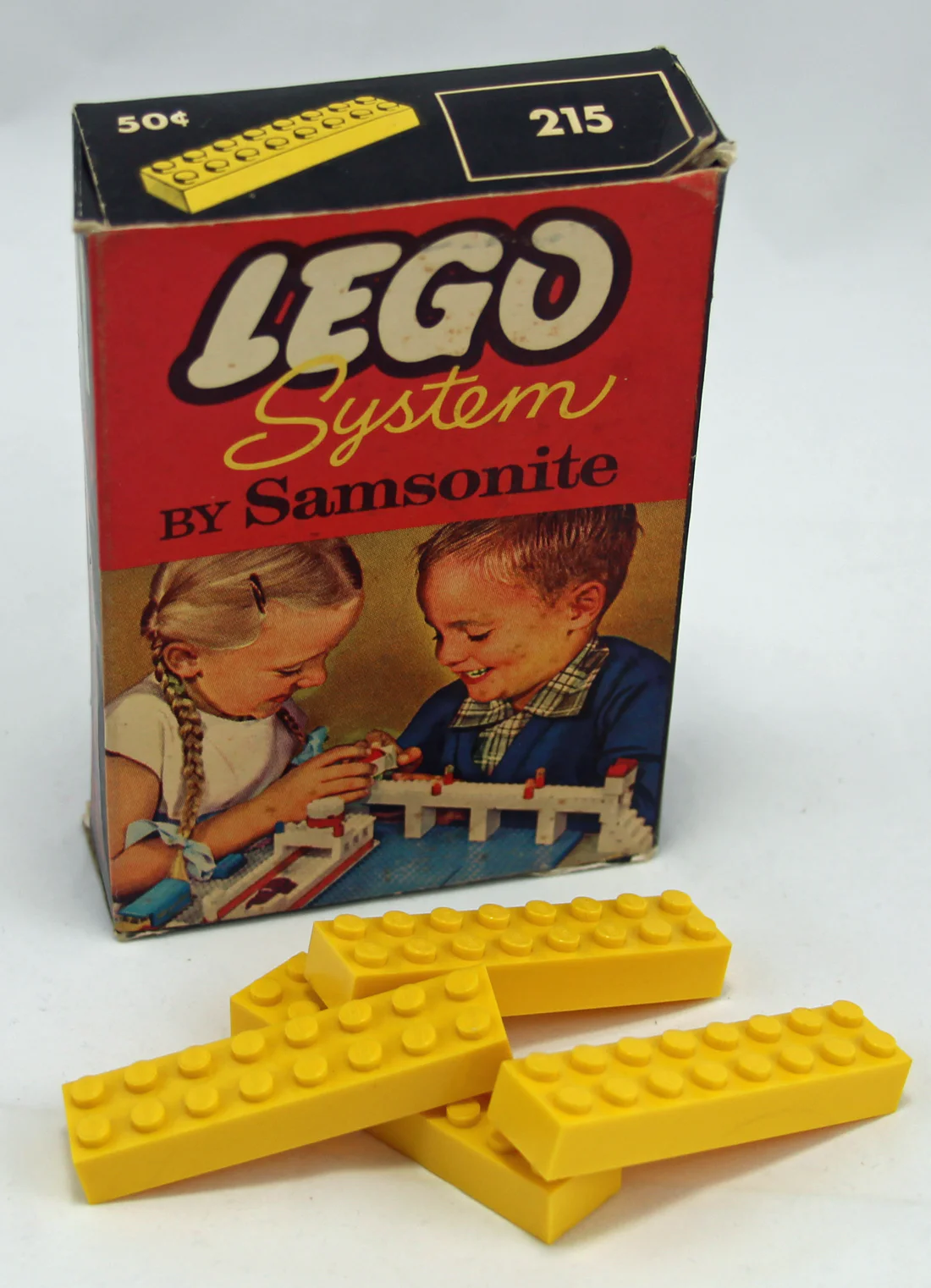 2 x 8 Bricks 乐高 LEGO 215-2 image 6