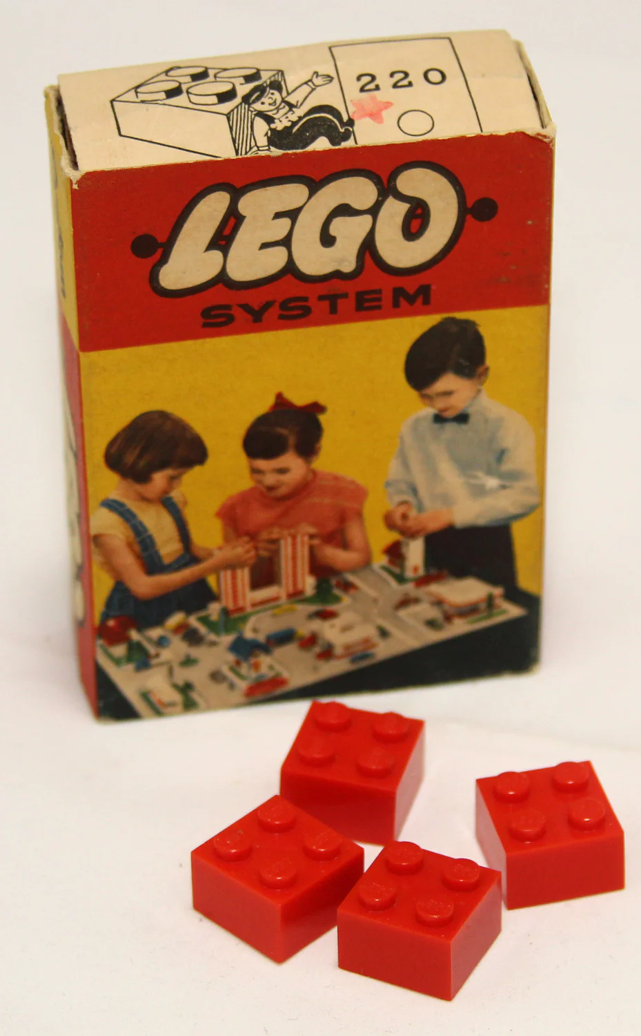"Four bricks" 乐高 LEGO 220 image 2