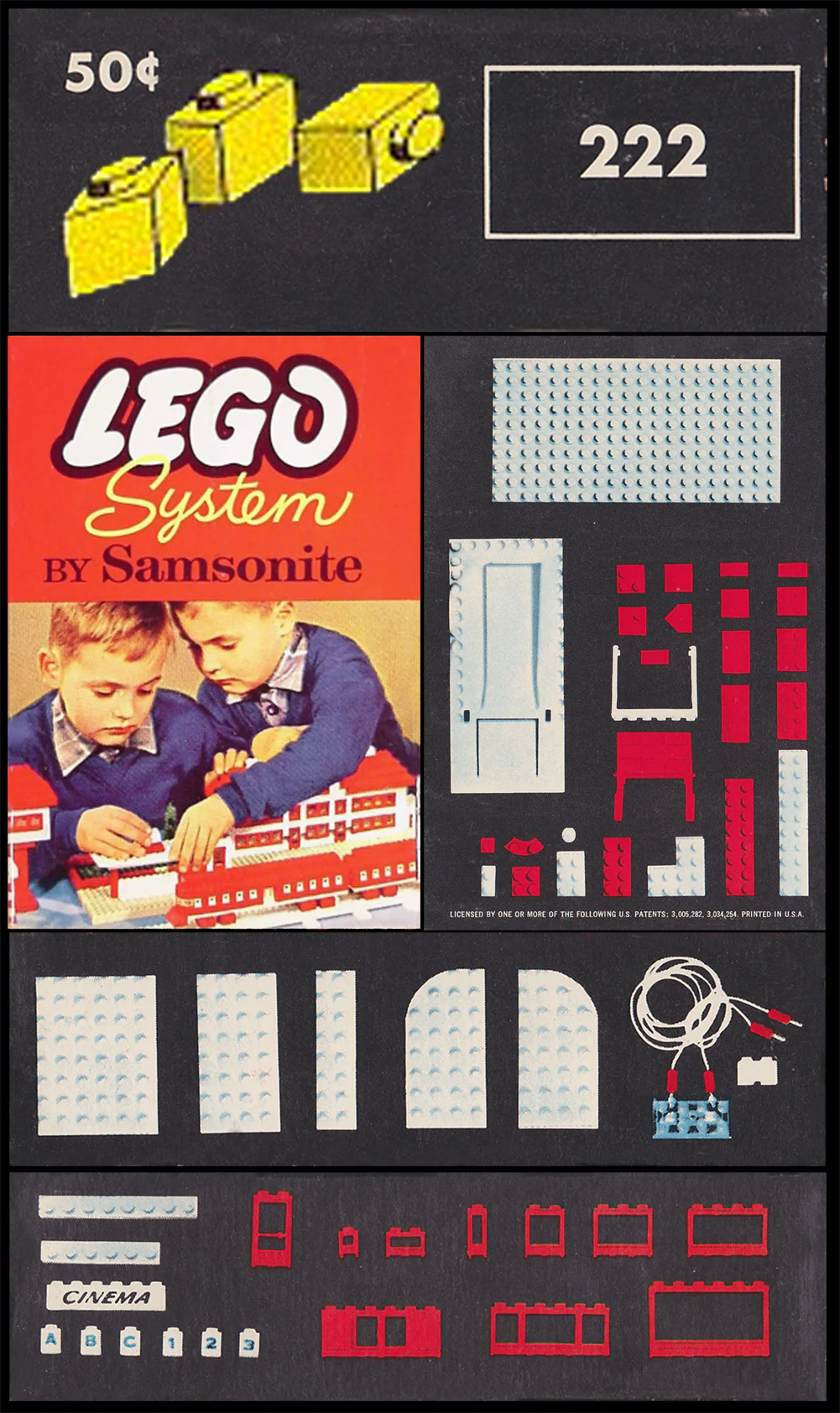 One by One Bricks 乐高 LEGO 222-3 image 7