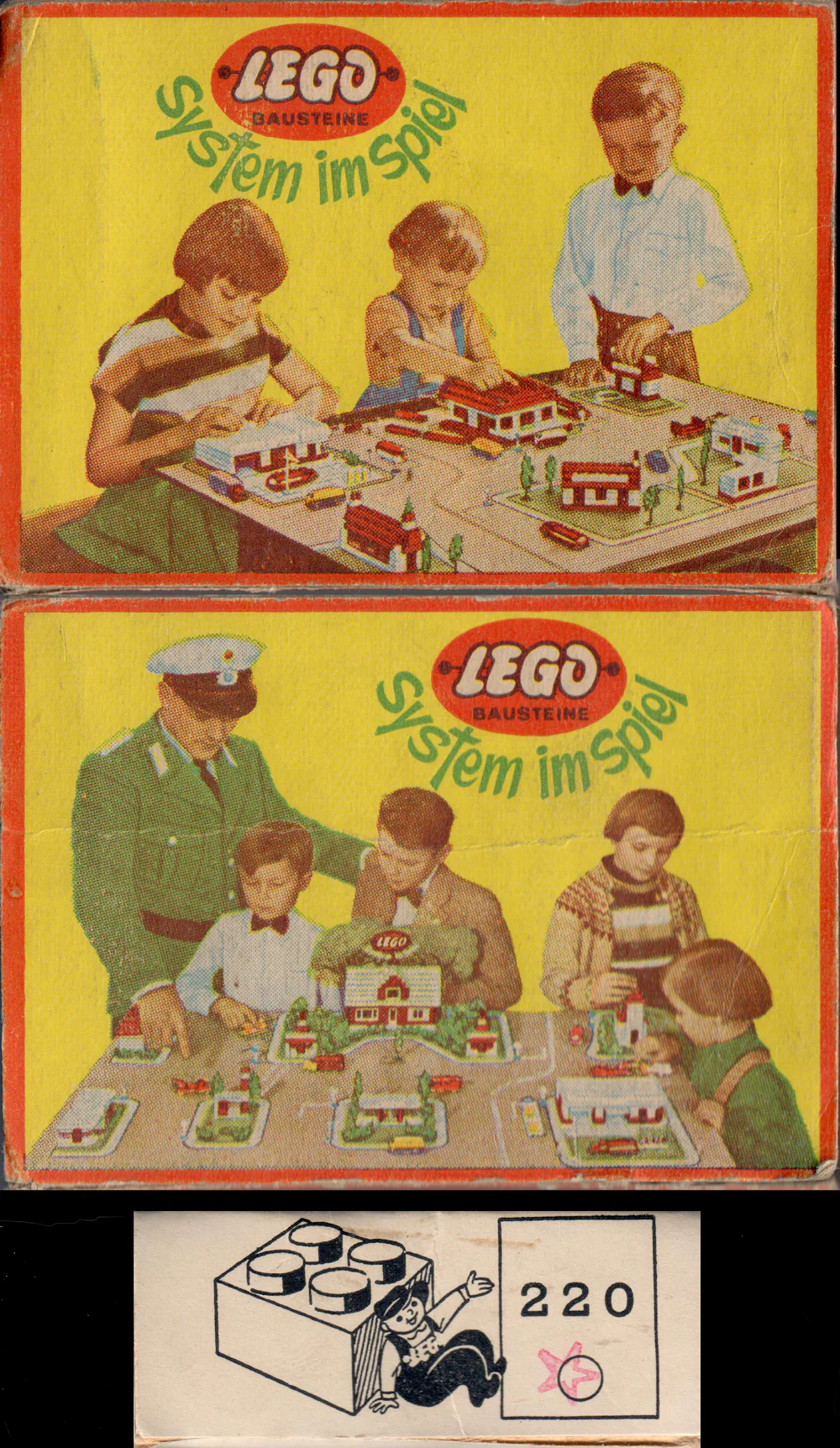 "Four bricks" 乐高 LEGO 220 image 8