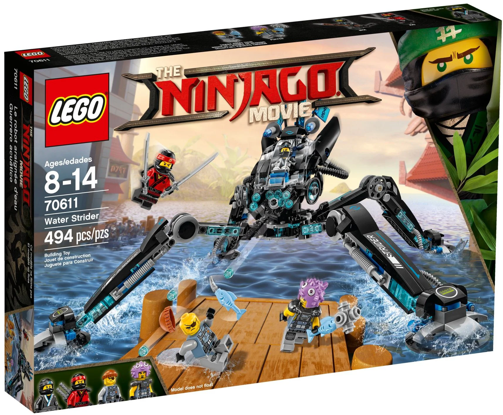 Water Ninja's Water-Based Battle Armor 10717 image 2