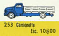 Scale Model of a Bedford Flatbed Truck (1/87) 乐高 LEGO 1253-2 image 1