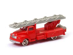 Scale Model of a Vintage Fire Truck