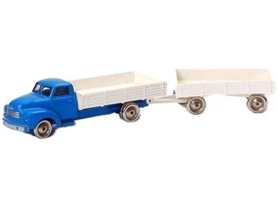 Scale model of a Bedford flatbed trailer, measuring 1:87 (HO scale). 乐高 LEGO 1254-2 image 5