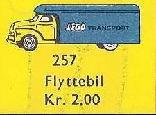 Small Van (Bedford Delivery) 乐高 LEGO 1257-2 image 3