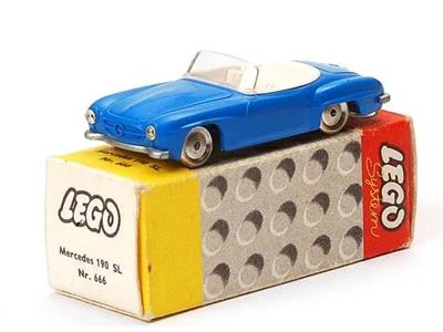 Mercedes-Benz 190SL 乐高 LEGO 666 image 6