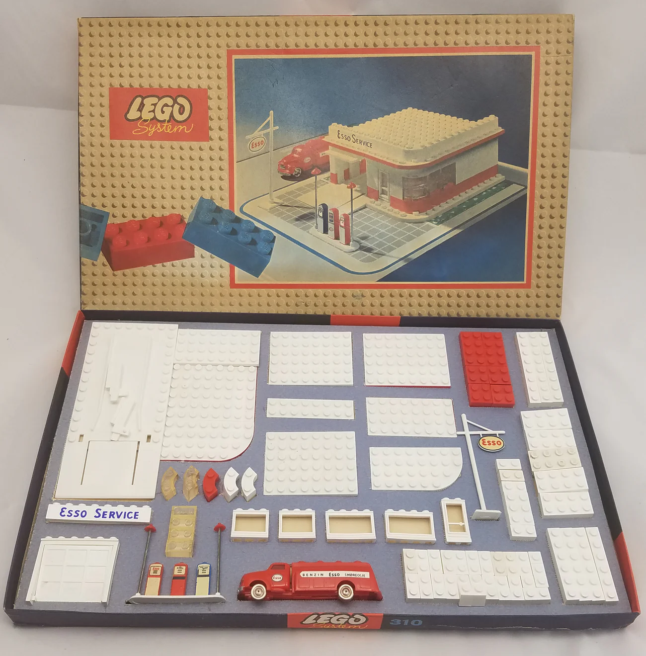 Town Planning: Gas Station 乐高 LEGO 310-5