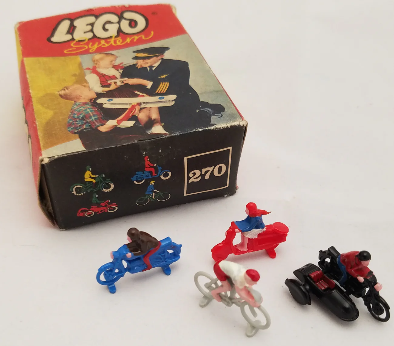 Five Cyclists / Five Motorcyclists 乐高 LEGO 270 image 3