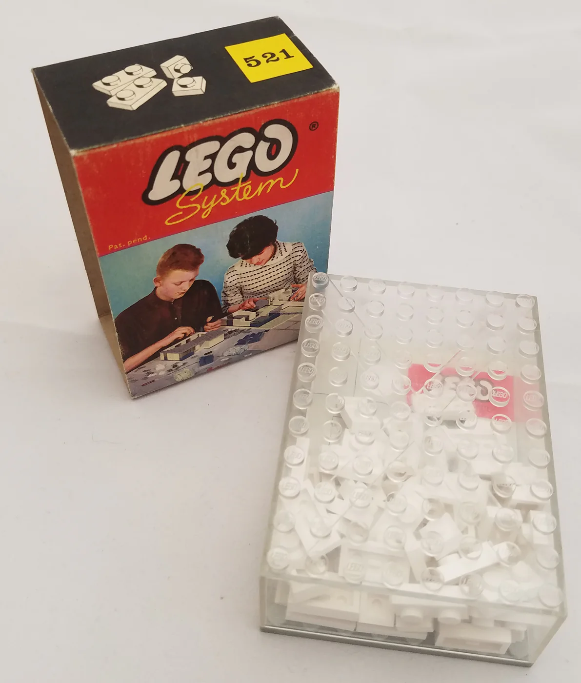 "One by One" and "One by Two" Plates 乐高 LEGO 521