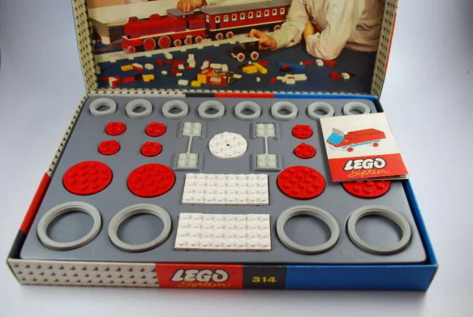 Big and Little Wheels & Record Player 乐高 LEGO 314-2