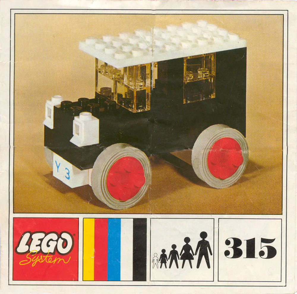 Taxi in Europe 乐高 LEGO 315-4 image 1