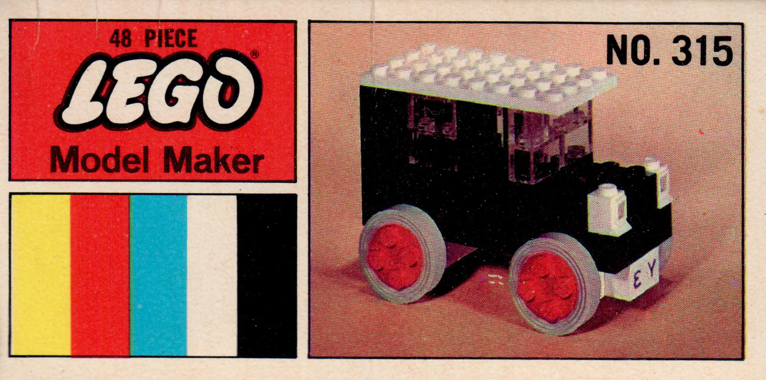 Taxi in Europe 乐高 LEGO 315-4 image 3