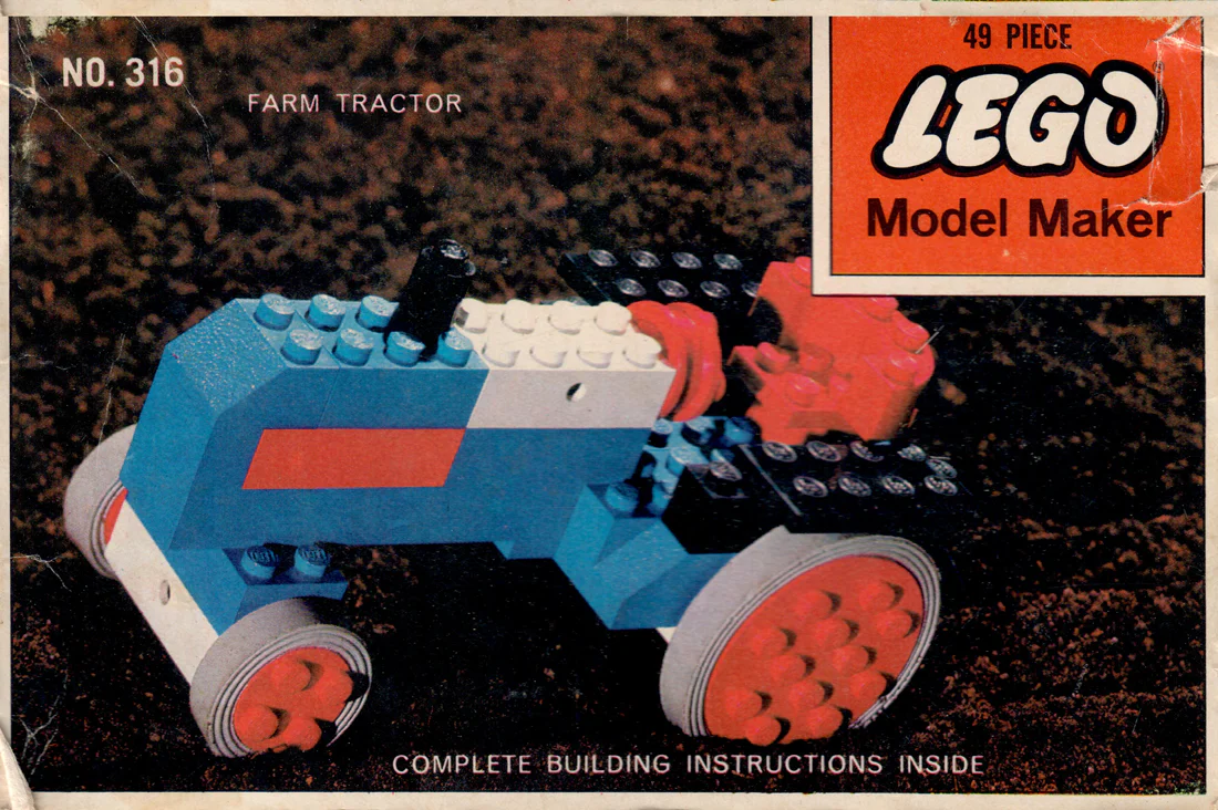 Farm Tractor 乐高 LEGO 316-3 image 5