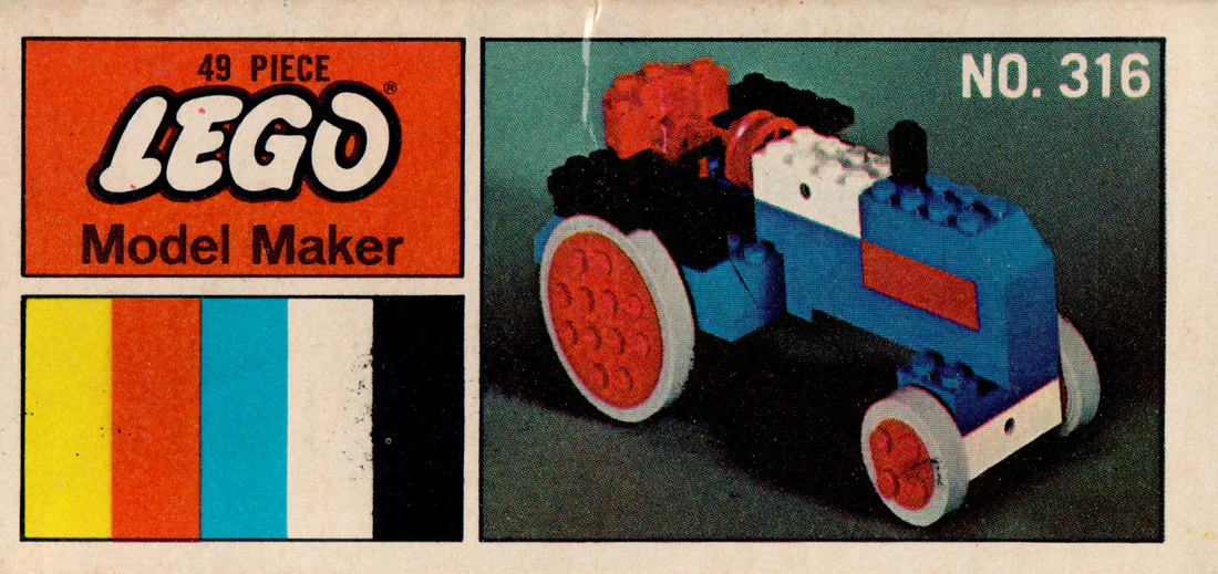 Farm Tractor 乐高 LEGO 316-3 image 10