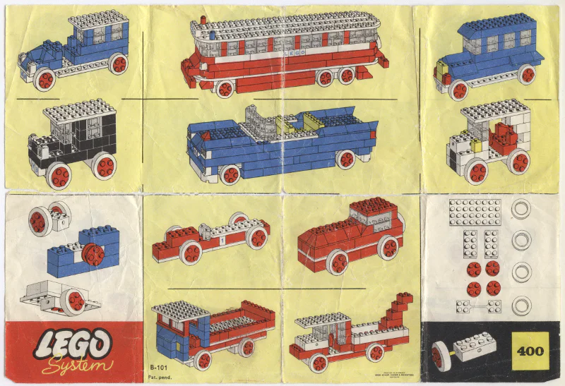 Miniature Bearings with Axle Systems 乐高 LEGO 400-4 image 6