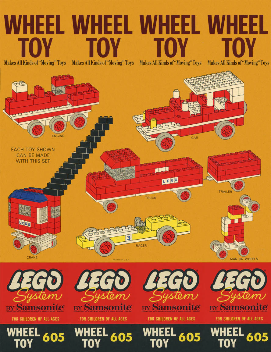 Toys with wheels 乐高 LEGO 605-4 image 1