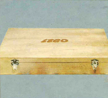 LARGE WOODEN STORAGE BOX 乐高 LEGO 821-2