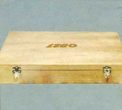 LARGE WOODEN STORAGE BOX