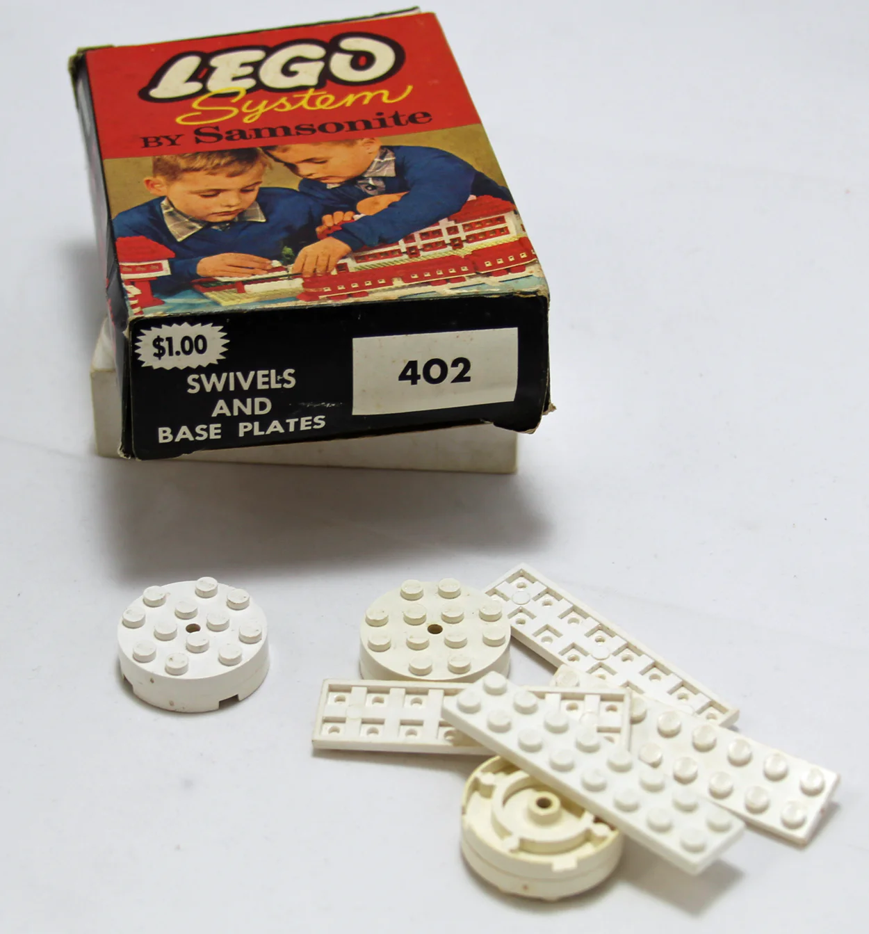 White Roulette Wheel 乐高 LEGO 902 image 6