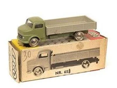 1:87 Mesades flatbed truck 乐高 LEGO 653-2 image 1